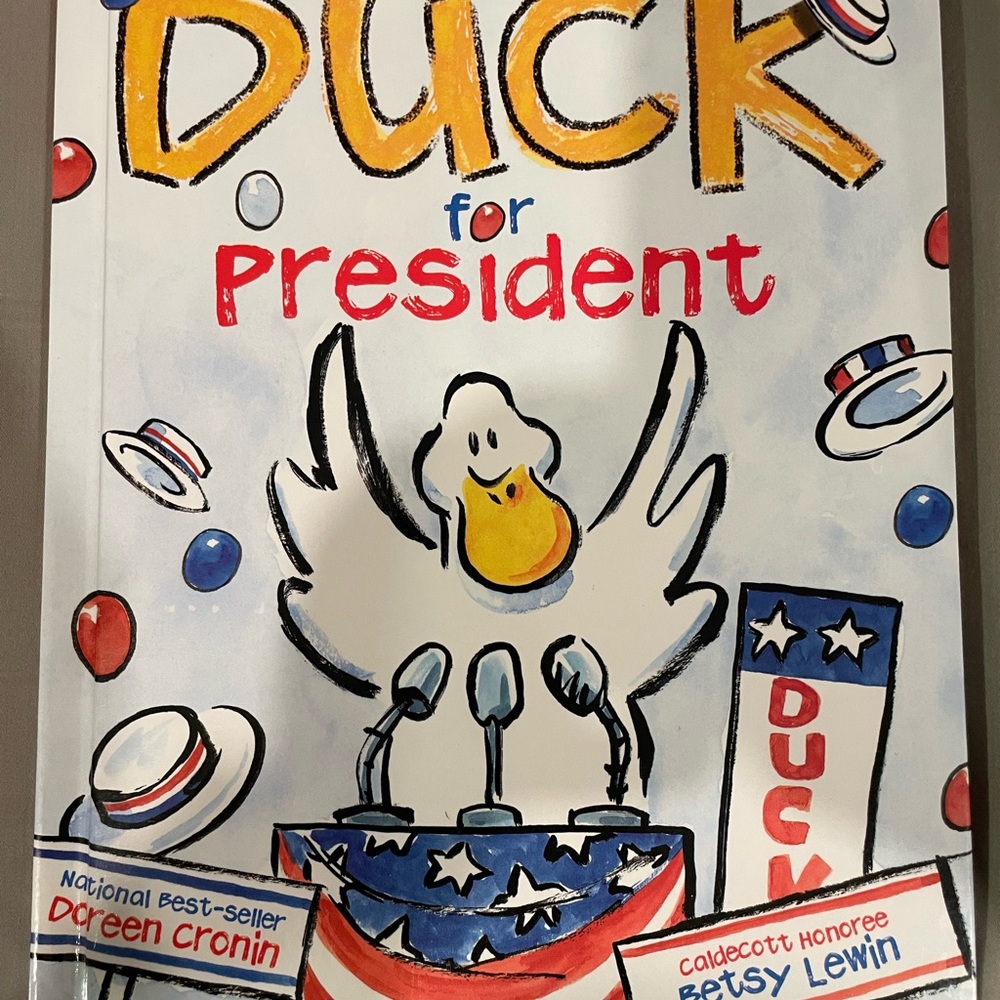 Duck for President  Book